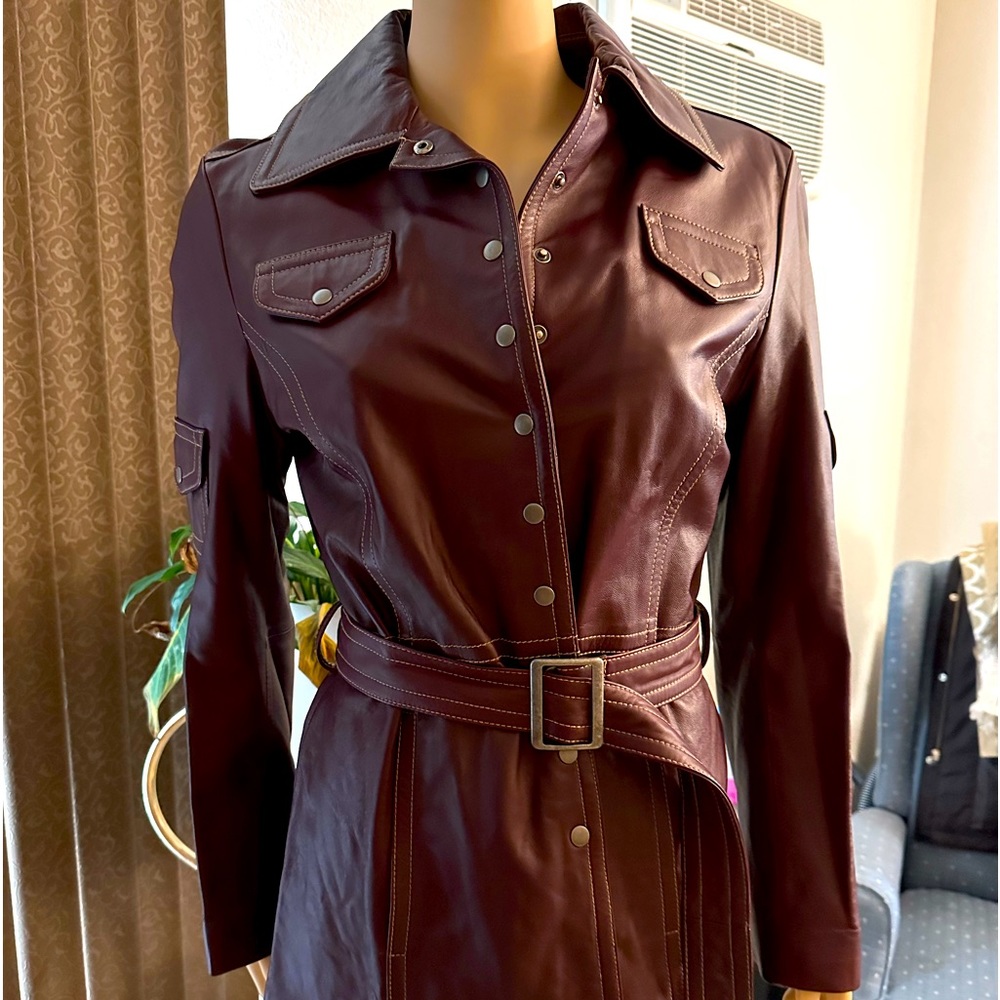 Leather jacket
